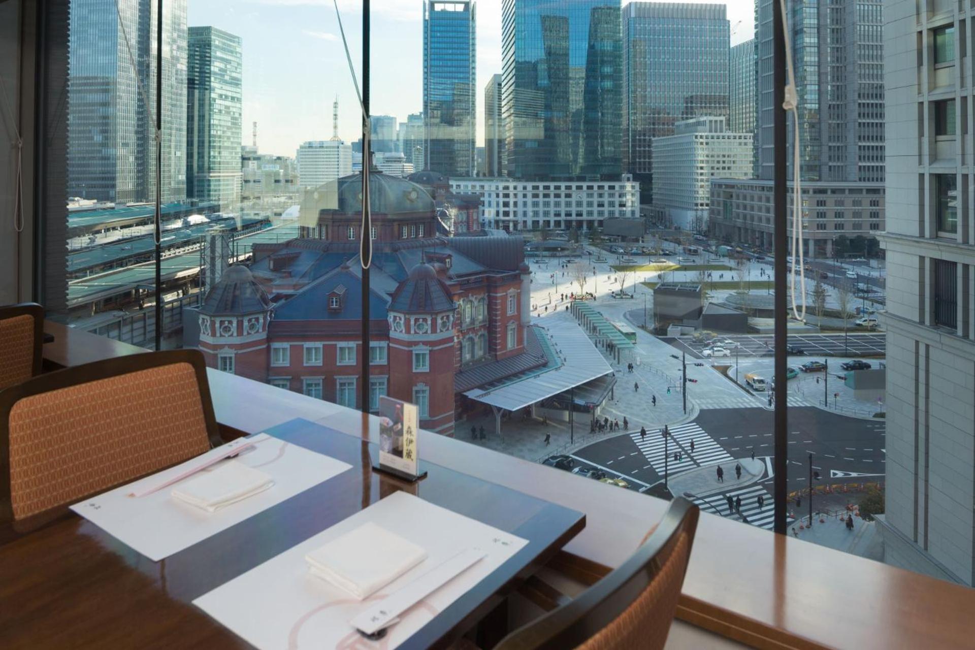 Marunouchi Hotel Tokyo Ngoại thất bức ảnh View from the restaurant